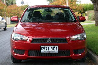 2012 Mitsubishi Lancer CJ MY12 ES Red 6 Speed Constant Variable Sedan