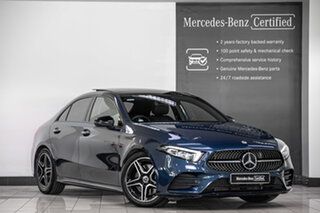2022 Mercedes-Benz A-Class V177 802+052MY A250 DCT 4MATIC Denim Blue 7 Speed.