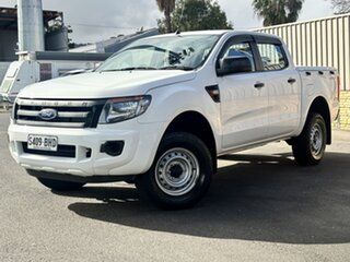 2015 Ford Ranger PX MkII XL 2.2 Hi-Rider (4x2) White 6 Speed Automatic Crew Cab Pickup.