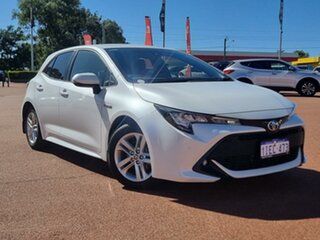2022 Toyota Corolla ZWE211R SX E-CVT Hybrid Frosted White 10 Speed Constant Variable Hatchback.