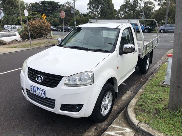 Used Great Wall V240 Briar Hill, 2013 Great Wall V240 White 5 Speed Manual Cab Chassis