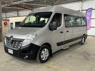 2018 Renault Master X62 Mid Roof LWB AMT Silver 6 Speed Sports Automatic Single Clutch Bus.