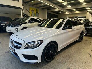 2018 Mercedes-Benz C-Class S205 C43 AMG White Sports Automatic Wagon