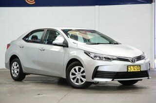 2018 Toyota Corolla ZRE172R Ascent S-CVT Silver 7 Speed Constant Variable Sedan.