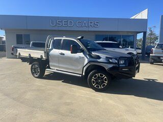 2022 Toyota Hilux GUN126R SR Silver 6 Speed Sports Automatic Cab Chassis.