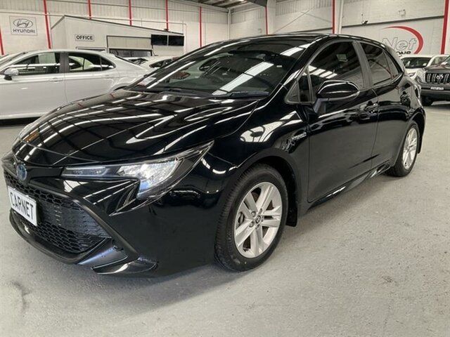 Used Toyota Corolla ZWE211R Ascent Sport Hybrid Smithfield, 2019 Toyota Corolla ZWE211R Ascent Sport Hybrid Black Continuous Variable Hatchback