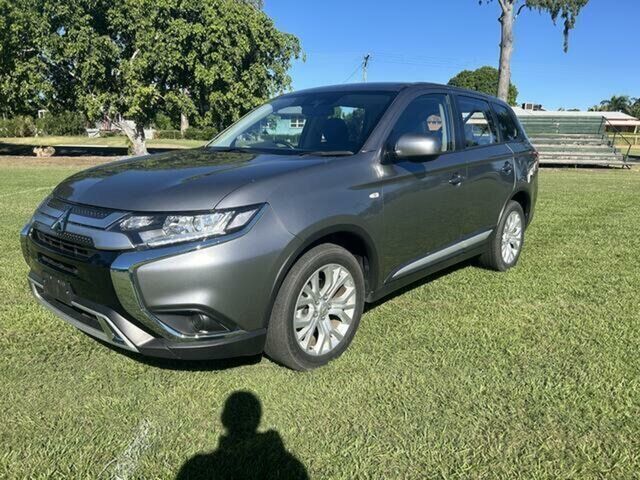 Pre-Owned Mitsubishi Outlander ZL MY21 ES 7 Seat (2WD) Emerald, 2021 Mitsubishi Outlander ZL MY21 ES 7 Seat (2WD) Silver 6 Speed CVT Auto Sequential Wagon