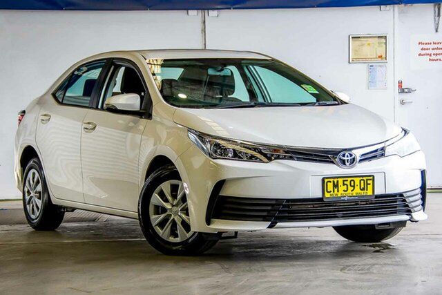 Used Toyota Corolla ZRE172R Ascent S-CVT Laverton North, 2017 Toyota Corolla ZRE172R Ascent S-CVT White 7 Speed Constant Variable Sedan