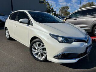 2017 Toyota Corolla ZRE182R Ascent Sport S-CVT White 7 Speed Constant Variable Hatchback.
