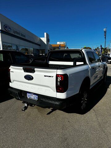 Pre-Owned Ford Ranger PY 2023.50MY Sport Osborne Park, 2023 Ford Ranger PY 2023.50MY Sport Arctic White 10 Speed Sports Automatic Double Cab Pick Up