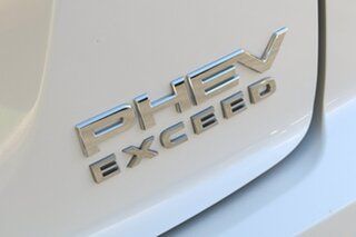 2021 Mitsubishi Eclipse Cross YB MY22 PHEV AWD Exceed White Diamond 1 Speed Automatic Wagon Hybrid