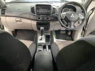 2015 Mitsubishi Triton MN MY15 GLX White 4 Speed Automatic Double Cab Utility