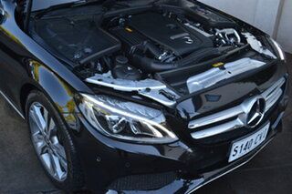 2018 Mercedes-Benz C-Class W205 808MY C200 9G-Tronic Black 9 Speed Sports Automatic Sedan