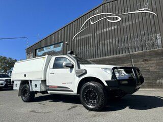 2015 Holden Colorado RG MY16 LS White 6 Speed Manual Cab Chassis.