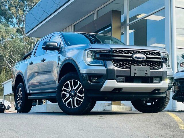 Used Ford Ranger PY 2022MY Sport Clare, 2023 Ford Ranger PY 2022MY Sport Silver 10 Speed Sports Automatic Double Cab Pick Up