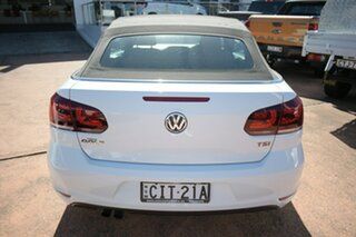2012 Volkswagen Golf 1C MY13 118 TSI White 7 Speed Auto Direct Shift Cabriolet