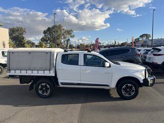 2012 Holden Colorado RG MY13 LX Crew Cab White 5 Speed Manual Cab Chassis