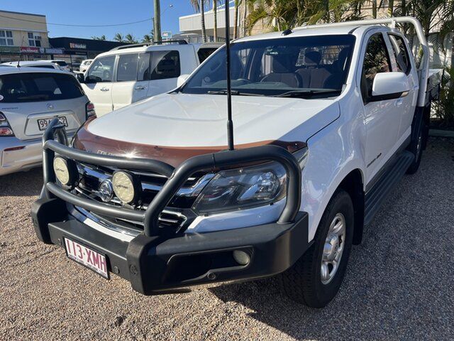 Used Holden Colorado RG MY17 LS Crew Cab Proserpine, 2017 Holden Colorado RG MY17 LS Crew Cab White 6 Speed Sports Automatic Cab Chassis