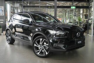 2022 Volvo XC40 XZ MY22 T5 AWD R-Design Black 8 Speed Sports Automatic Wagon.