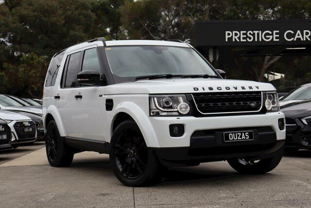 Used Land Rover Discovery Series 4 L319 MY16 SDV6 SE Balwyn, 2015 Land Rover Discovery Series 4 L319 MY16 SDV6 SE White 8 Speed Sports Automatic Wagon