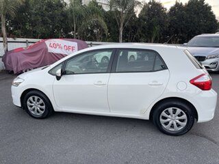 2011 Toyota Corolla ZRE152R MY11 Ascent White 6 Speed Manual Hatchback