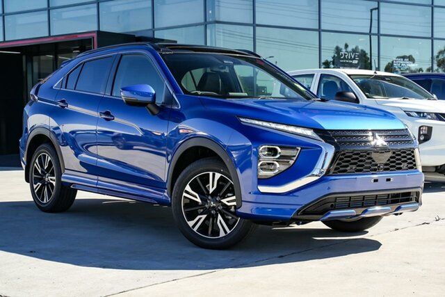 Demo Mitsubishi Eclipse Cross YB MY23 Exceed 2WD Liverpool, 2023 Mitsubishi Eclipse Cross YB MY23 Exceed 2WD Lightning Blue 8 Speed Constant Variable Wagon