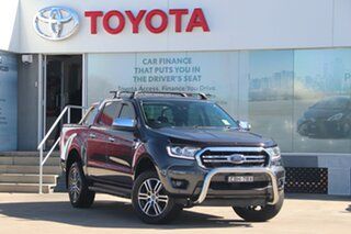 2018 Ford Ranger PX MkIII MY19 XLT 3.2 Hi-Rider (4x2) Grey 6 Speed Automatic Double Cab Pick Up.
