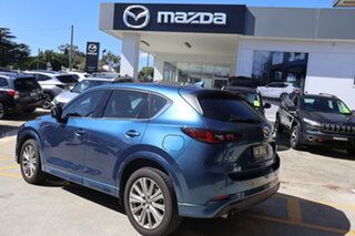 2022 Mazda CX-5 KF4WLA Akera SKYACTIV-Drive i-ACTIV AWD Blue 6 Speed Sports Automatic Wagon