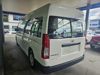 2022 Toyota HiAce GDH322R Commuter High Roof Super LWB White 6 Speed Sports Automatic Bus