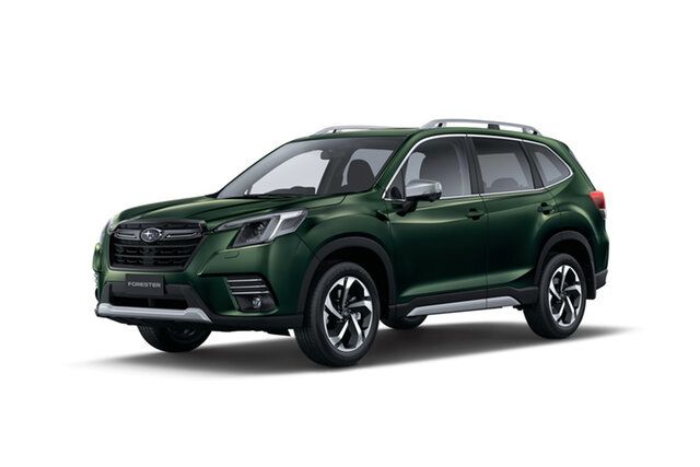 New Subaru Forester S5 MY24 2.5i-S CVT AWD Newstead, 2024 Subaru Forester S5 MY24 2.5i-S CVT AWD Cascade Green - Black Trim 7 Speed Constant Variable