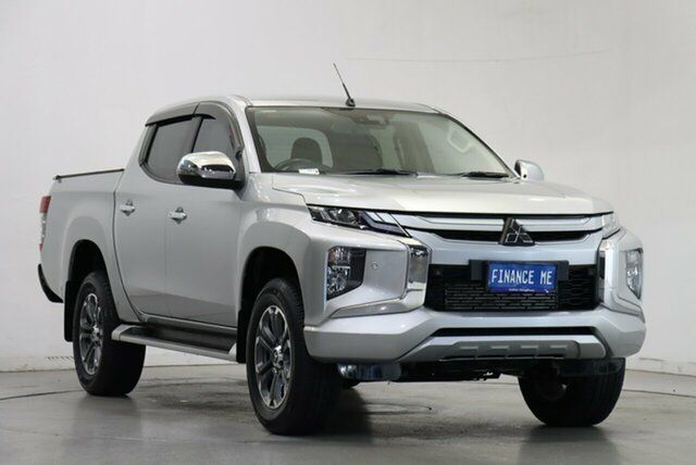 Used Mitsubishi Triton MR MY21 GLS Double Cab Victoria Park, 2021 Mitsubishi Triton MR MY21 GLS Double Cab Silver 6 Speed Sports Automatic Utility