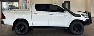2017 Toyota Hilux GUN126R SR Double Cab White 6 Speed Sports Automatic Utility.