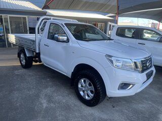 2016 Nissan Navara D23 Series II RX (4x4) White 7 Speed Automatic Cab Chassis.