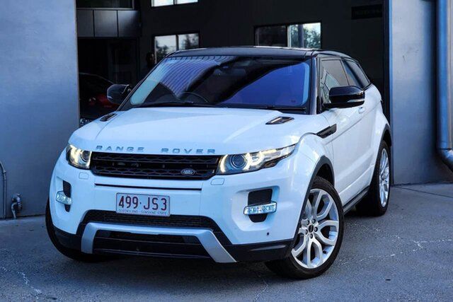 Used Land Rover Range Rover Evoque L538 MY12 SD4 Coupe CommandShift Dynamic Albion, 2012 Land Rover Range Rover Evoque L538 MY12 SD4 Coupe CommandShift Dynamic White 6 Speed