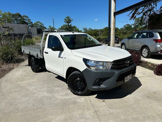Used Toyota Hilux TGN121R Workmate 4x2 Cooroy, 2020 Toyota Hilux TGN121R Workmate 4x2 White 5 Speed Manual Cab Chassis