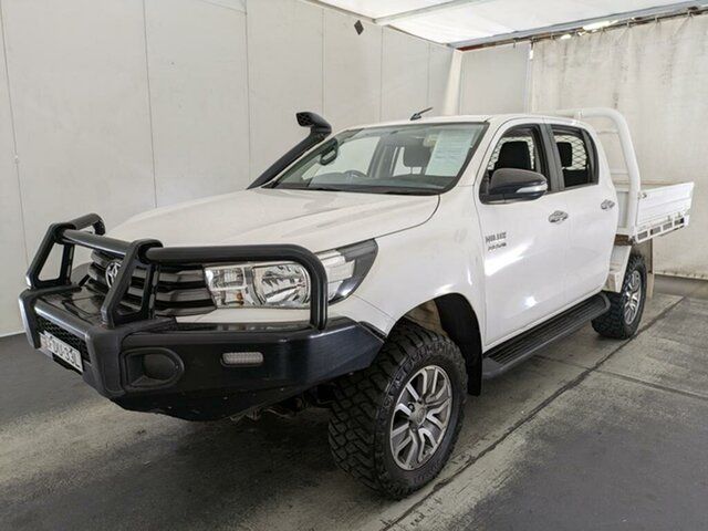 Used Toyota Hilux GUN126R SR Double Cab Maryville, 2017 Toyota Hilux GUN126R SR Double Cab 6 Speed Sports Automatic Cab Chassis