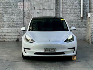 2022 Tesla Model 3 MY22 Rear-Wheel Drive White 1 Speed Reduction Gear Sedan.