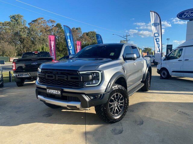 Used Ford Ranger Raptor Goulburn, 2022 Ford Ranger Raptor Silver, Chrome Sports Automatic Double Cab Pick Up
