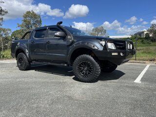 2012 Ford Ranger PX XLT Double Cab Grey 6 Speed Sports Automatic Utility.