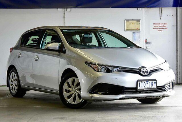 Used Toyota Corolla ZRE182R Ascent S-CVT Laverton North, 2016 Toyota Corolla ZRE182R Ascent S-CVT Silver 7 Speed Constant Variable Hatchback