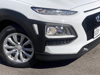 2019 Hyundai Kona OS.3 MY20 Go 2WD White 6 Speed Sports Automatic Wagon.