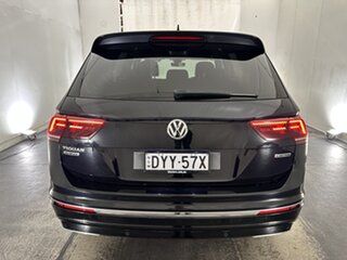 2018 Volkswagen Tiguan 5N MY18 162TSI Highline DSG 4MOTION Allspace Black 7 Speed