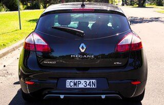 2015 Renault Megane III B95 Phase 2 GT-Line EDC Black 6 Speed Sports Automatic Dual Clutch Hatchback
