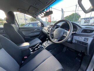 2018 Mitsubishi Triton MQ MY18 GLX Double Cab Stirling Silver 5 Speed Sports Automatic Utility