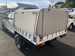 2012 Holden Colorado RG MY13 LX Crew Cab White 5 Speed Manual Cab Chassis.