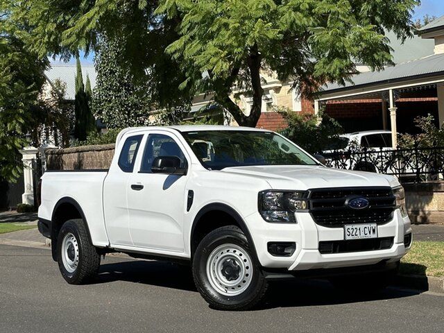Used Ford Ranger PY 2023.50MY XL Hyde Park, 2023 Ford Ranger PY 2023.50MY XL Arctic White 10 Speed Sports Automatic Super Cab Pick Up