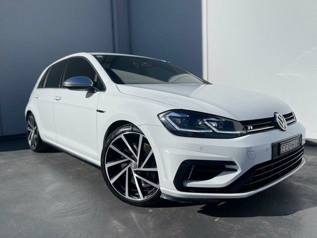 Used Volkswagen Golf 7.5 MY20 R DSG 4MOTION Liverpool, 2019 Volkswagen Golf 7.5 MY20 R DSG 4MOTION White 7 Speed Sports Automatic Dual Clutch Hatchback