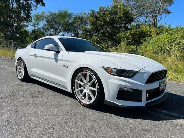 Used Ford Mustang FM 2017MY GT Fastback SelectShift Yallah, 2017 Ford Mustang FM 2017MY GT Fastback SelectShift White 6 Speed Sports Automatic FASTBACK - COUPE