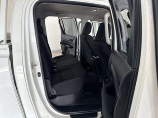 2019 Toyota Hilux GUN136R SR Double Cab 4x2 Hi-Rider White 6 Speed Manual Utility