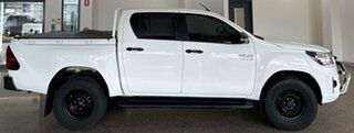 2019 Toyota Hilux GUN136R SR Double Cab 4x2 Hi-Rider White 6 Speed Manual Utility.